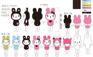 Ami兔 萌趣動畫形象與周邊產品設計